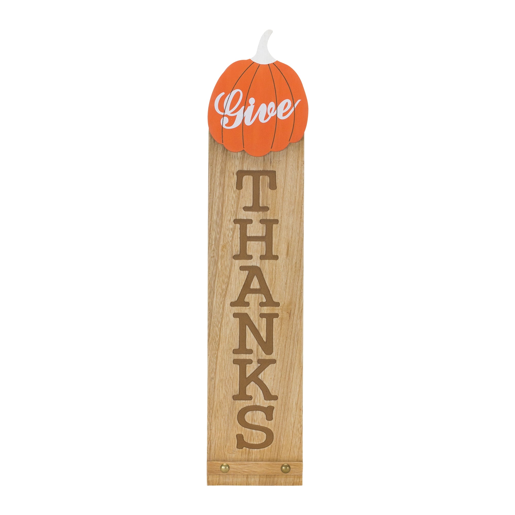 Give Thanks Wooden Sign