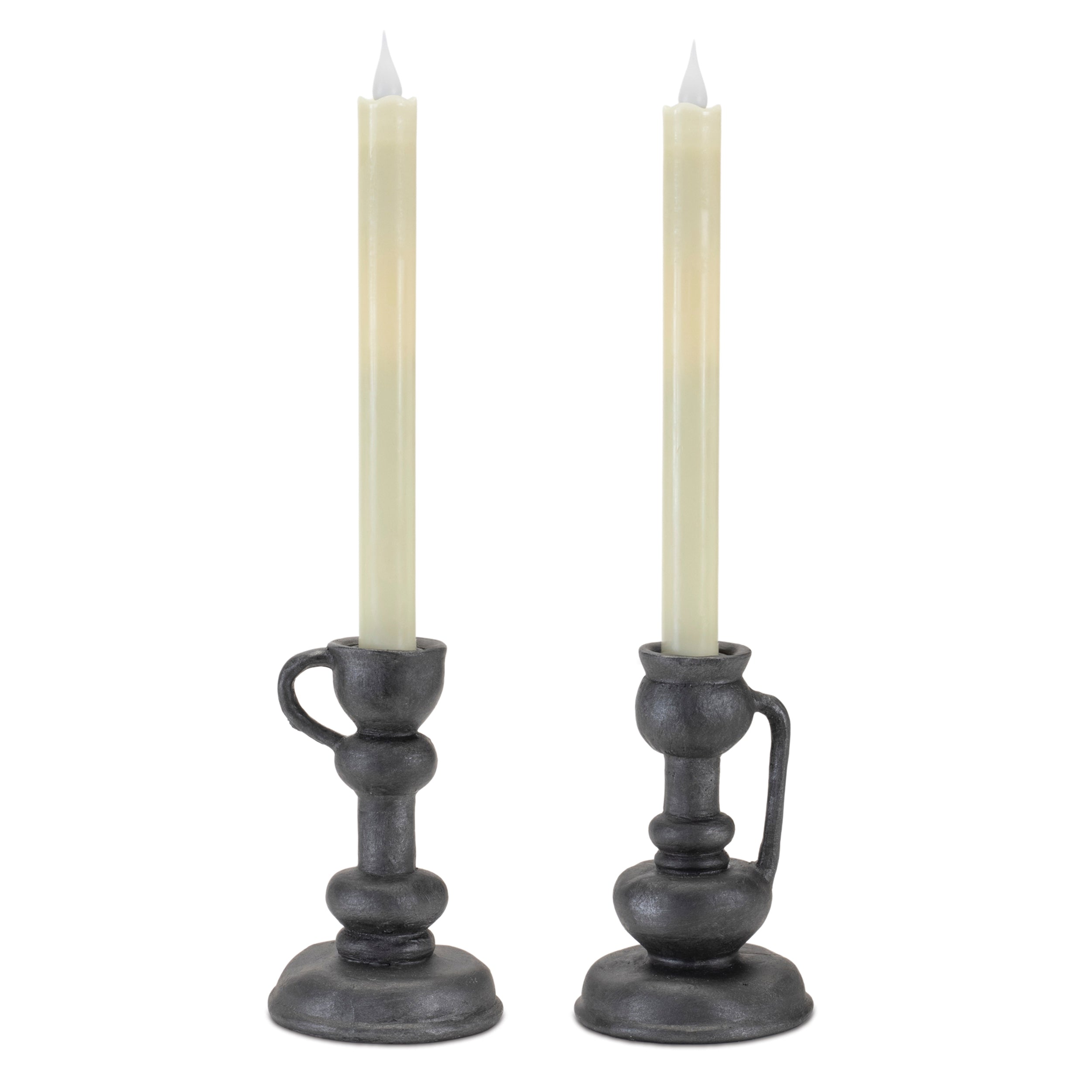 Antique Style Taper Candle Holder (Set of 4)