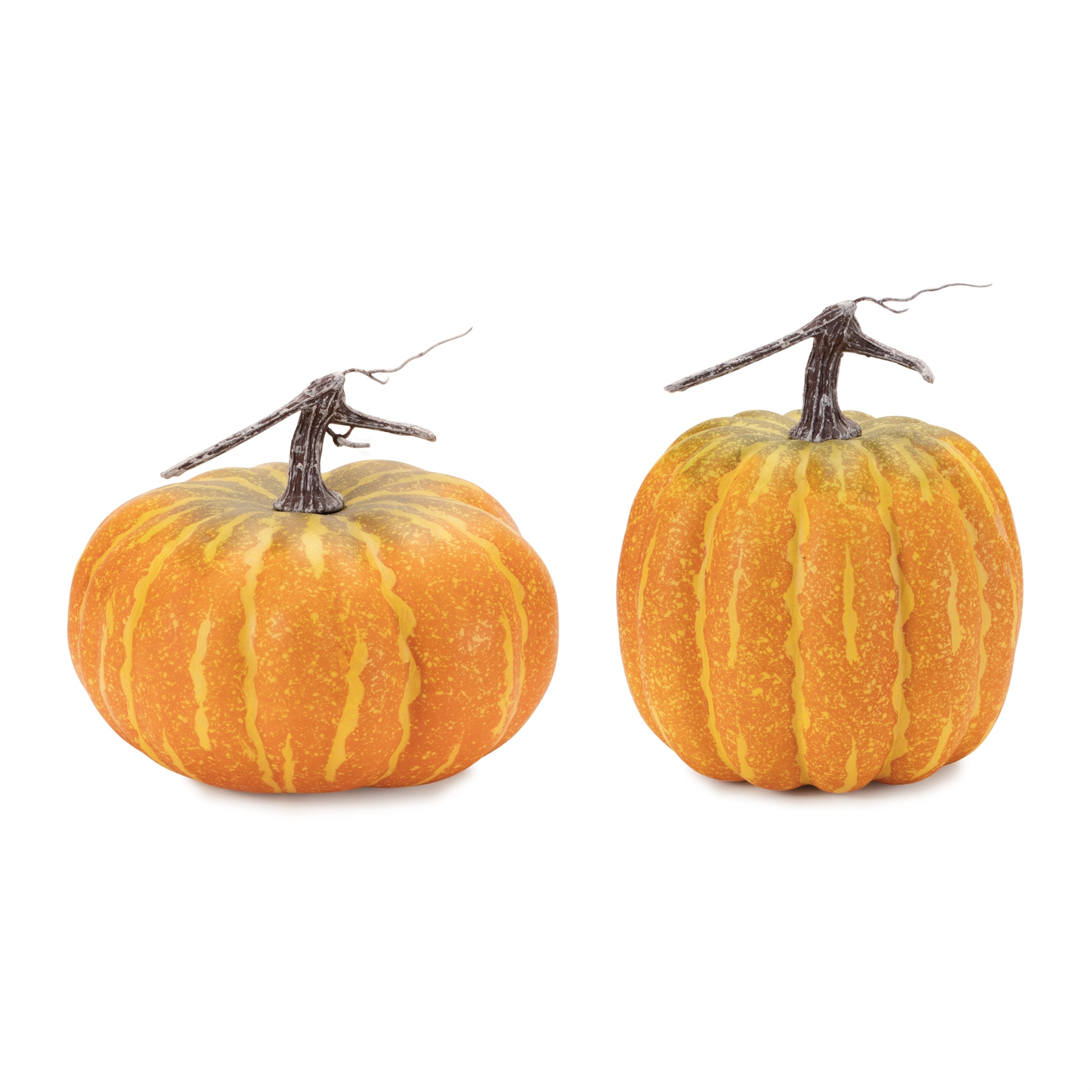 Foam Pumpkin Decor (Set of 2)