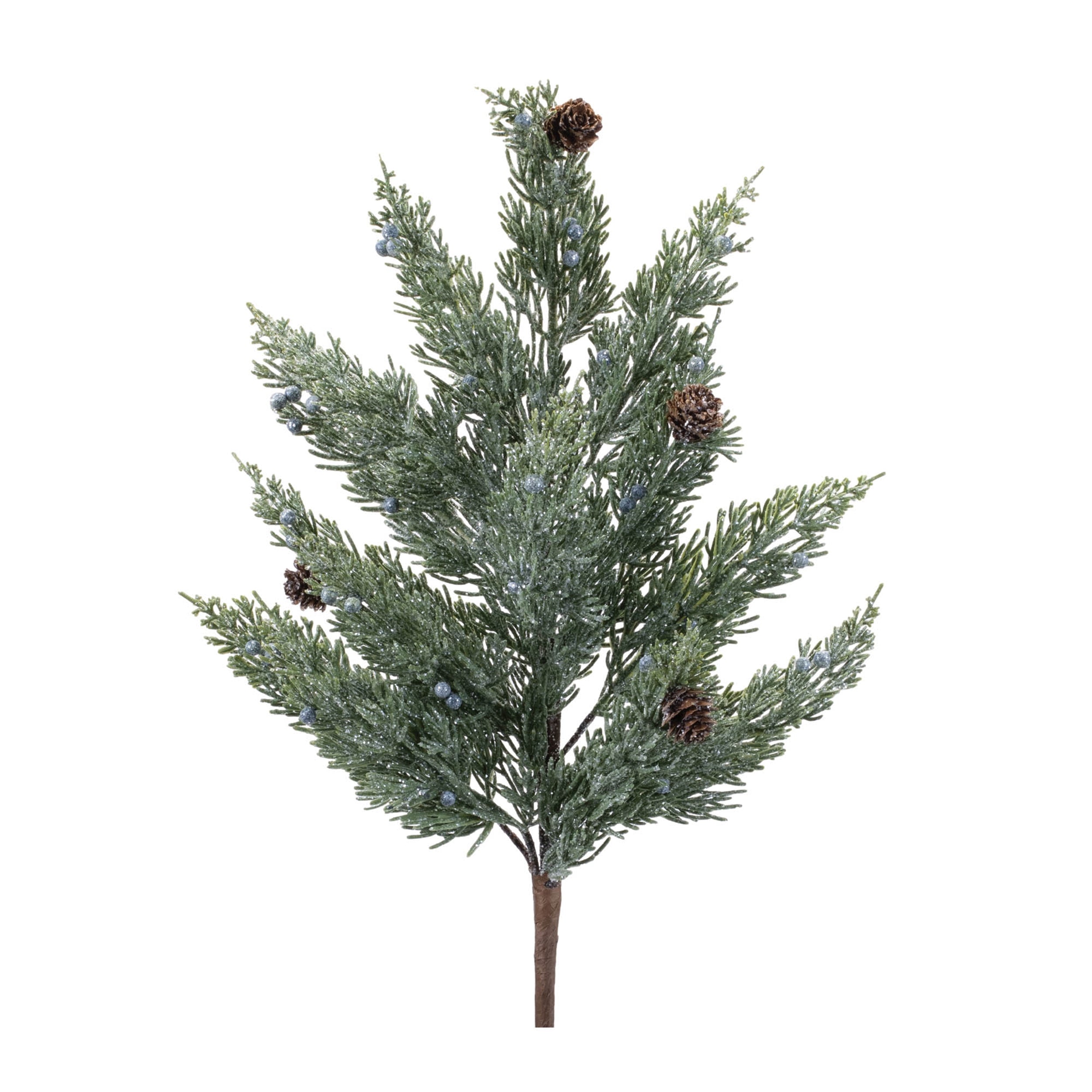 Glittered Juniper Spray (Set of 6)