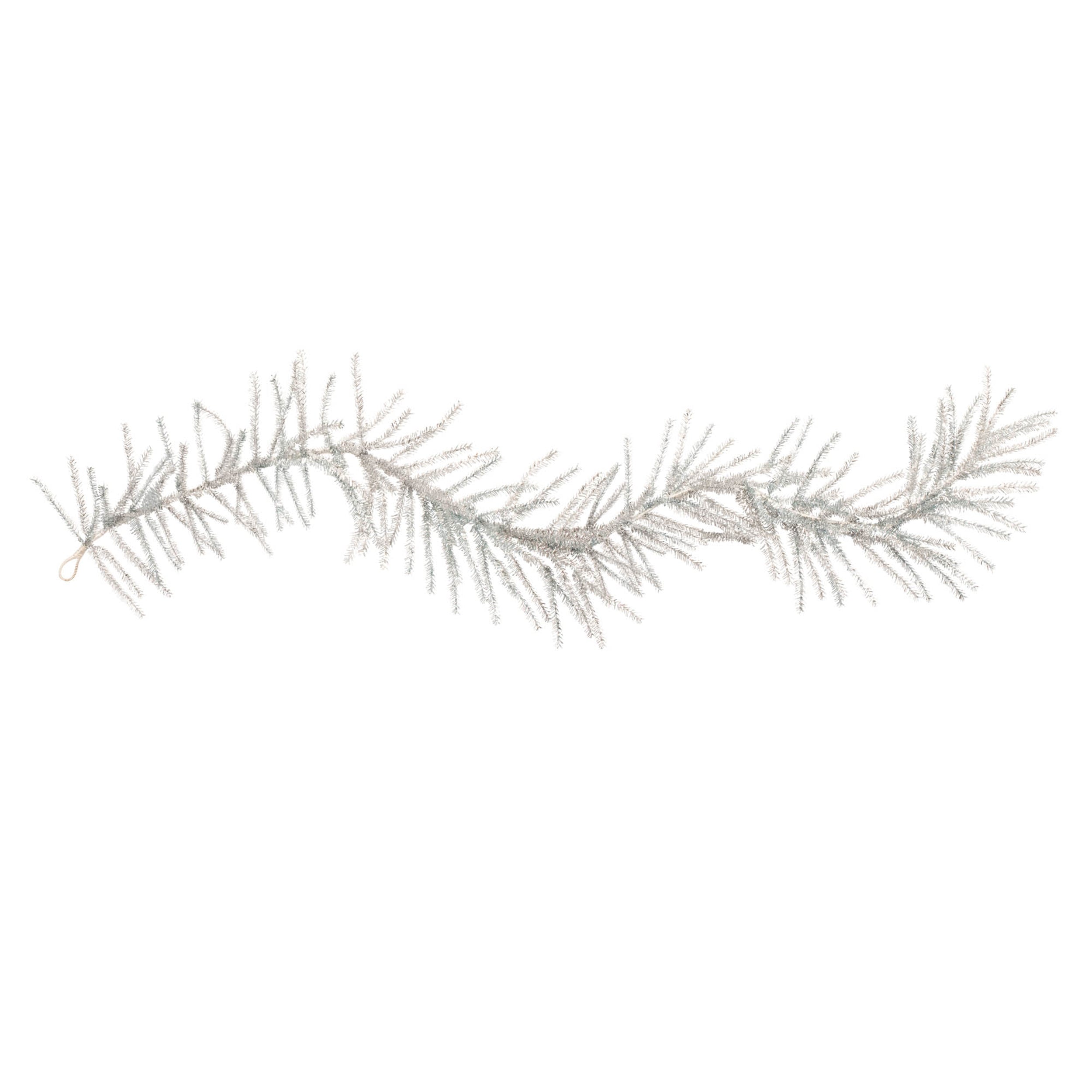Tinsel Pine Garland 5'L