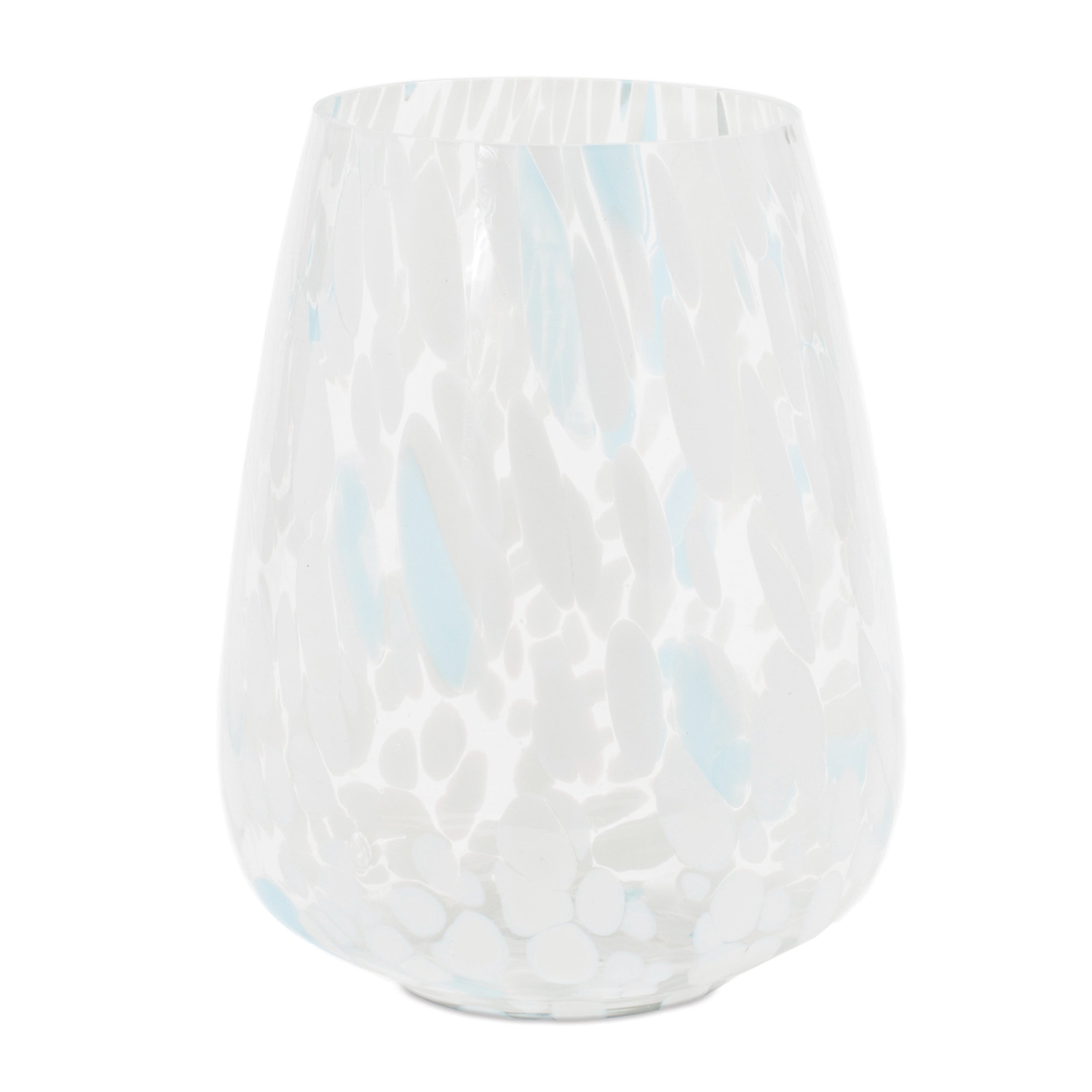 Painted Glass Candle Holder Vase (Set of 4)